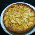 El cooksnap de Rafael cuando hizo Tarta de manzana para el domingo.