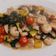 El cooksnap de Claudia Perez cuando hizo Camarones veggies.