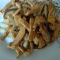 El cooksnap de Ticita cuando hizo Salteado de pollo con shiitake.