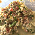 El cooksnap de Tanya Guardian cuando hizo Puré de papa o camote a la mexicana, con quelite a lo  rústico, estilo Martín de San Diego.