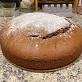 El cooksnap de Juan Urzúa cuando hizo Queque de chocolate con canela.