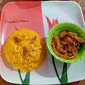 Moumita Kundu's cooksnap of when they made বাসন্তী পোলাও (basonti polao recipe in bengali).