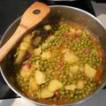 El cooksnap de LAREALL cuando hizo Guisantes con jamón.