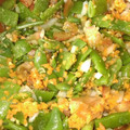 El cooksnap de Mery cuando hizo Judía verde con alioli de zanahoria.