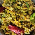 Chitra Kumar's cooksnap of when they made Alasande Kayi palya தட்டைக்காய் பொரியல் (Thattaikaai poriyal recipe in tamil).