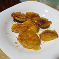El cooksnap de Ali :) cuando hizo Tempura de manzana y caramelo crocante.