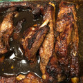 El cooksnap de Mar JJ cuando hizo Costillas de cerdo con salsa barbacoa.