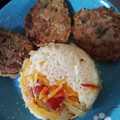 El cooksnap de Javiera Retamales cuando hizo Puré de zapallo 🎃 con croquetas de atún 🐟.