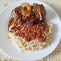 El cooksnap de Antonia García Fernández cuando hizo Ossobuco con arroz a la milanesa.