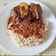 El cooksnap de Antonia García Fernández cuando hizo Ossobuco con arroz a la milanesa.