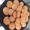El cooksnap de Peggy cuando hizo Galletas con chispas de chocolate.