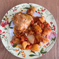 El cooksnap de Miriam cuando hizo Estofado de pollo con patatas y zanahorias.