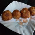 Mahreen Rauf 's cooksnap of when they made Nigeria puff puff.