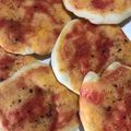 El cooksnap de Alicia Yunis cuando hizo Pizzetas para copetin.