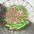 Cooksnap dari Green Jane untuk resep Tumis Buncis Cah Daging Sapi Cincang #kitaberbagi