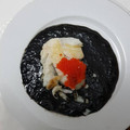 El cooksnap de Juan Felipe cuando hizo Bacalao con crema de Ajo negro.