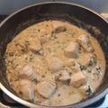 El cooksnap de hariana cuando hizo Pechugas de pollo al verdeo y crema.