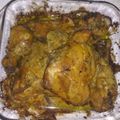 El cooksnap de Dora Avalos cuando hizo Pollo ala mostaza🐔🐔.