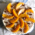El cooksnap de Pamela Gonzalez cuando hizo Tarta mousse de melocotón y queso.