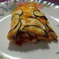 El cooksnap de Luz cuando hizo Rollo de calabacín relleno de atún.