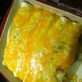 Juan Castaneda's cooksnap of when they made Green Chicken Enchiladas.