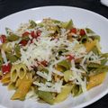 El cooksnap de Becky cuando hizo Macarrones con verduras y atún (muy sanos).