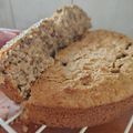 El cooksnap de Chechu Garona cuando hizo Tortita/budín de banana y avena.