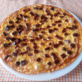 El cooksnap de Antonia García Fernández cuando hizo Pizza de pasta brisa con chorizo ibérico y queso viejo.