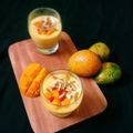 Susmita Ghosh's cooksnap of when they made ম্যাংগো লস্যি (Mango lassi recipe in bengali).