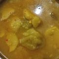 Swati Jain का कुकस्नैप जब उन्होंने अरबी तुरई की सब्जी (arbi turai ki sabzi recipe in Hindi) बनाया था।