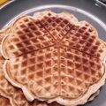 El cooksnap de Roberto Miranda cuando hizo Waffles 😍😍🤤 (o gofres).