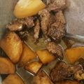 Cooksnap Cheq Bebel semasa beliau membuat Semur Daging/Daging Masak Kicap.