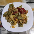 El cooksnap de Rafa cuando hizo Ensalada de pasta (lazos)🍝.