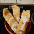 স্বর্নাক্ষী চ্যাটার্জি 's cooksnap of when they made পাটিসাপ্টা (Patisapta recipe in Bengali).