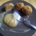 Gyöngyvér Székely Cooksnap-ja, amikor elkészítette a(z) Tej- tojásmentes "túrógombóc" receptet.