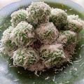 Cooksnap dari Ira Komara untuk resep Klepon white green