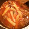 Cooksnap dari medina suci untuk resep Tteokbokki