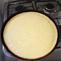 El cooksnap de Maite Guimaraens cuando hizo Fainá de queso de maite.
