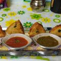 Veena Chopra का कुकस्नैप जब उन्होंने ब्रेड समोसा (Bread Samosa recipe in hindi) बनाया था।