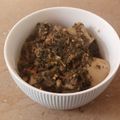 Somi Ali's cooksnap of when they made Aloo Palak masaledar.