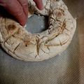 El cooksnap de Rosario Vergara Olea cuando hizo Hogaza de pan con masa madre... ¡El pan de pueblo de toda la vida!.