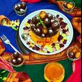 Vaishali Thaker's cooksnap of when they made સ્ટફ્ડ કાલાજામુન (Stuffed Kalajamun recipe in Gujarati).