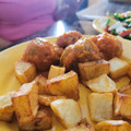 El cooksnap de Juanma cuando hizo Albóndigas con tomate y pimiento verde.