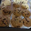 El cooksnap de Bárbara Fabiola cuando hizo Galletas con harina de avena trozos de chocolate blanco, amargo y almendras 🍫 🍪.