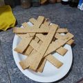 El cooksnap de alejandra cuando hizo Chalitas de harina íntegral y harina de arroz.
