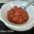 Madhuri Shah's cooksnap of when they made लज्जतदार तीळ खोबरे चटणी (til khobra chutney recipe in marathi).