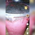 Haya Ali's cooksnap of when they made Pyaar mohabbat ka sharbat.