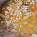 El cooksnap de Eduardo cuando hizo Pollo en Escabeche.