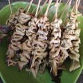 Cooksnap dari Dapoer Oyen untuk resep 74. Sate Usus Angkringan