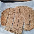 El cooksnap de Elia cuando hizo Crackers de semillas y avena.